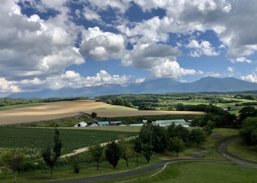 Amazing views in Furano