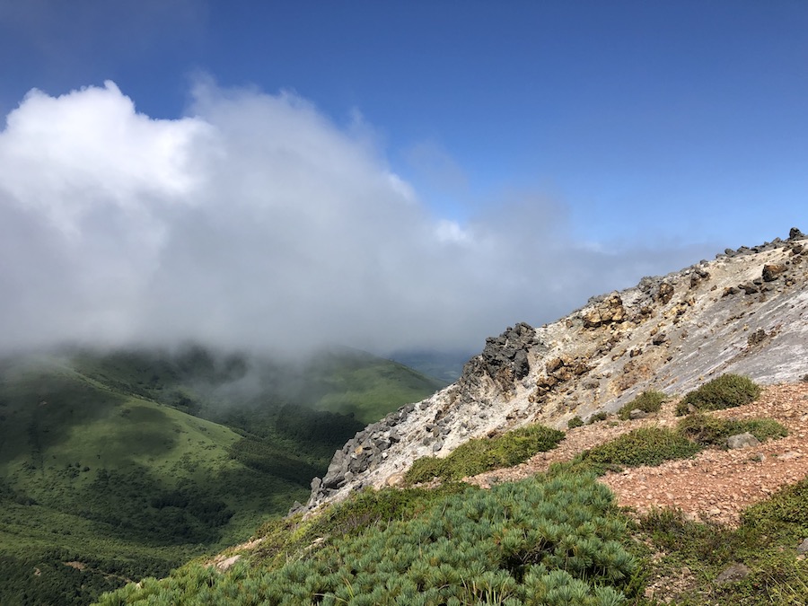 View from Annupuri range.